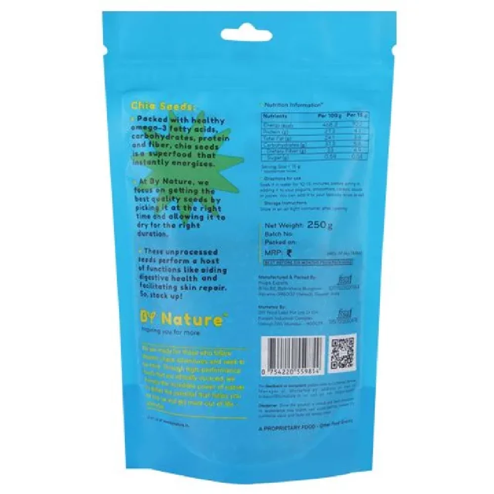 By Nature Chia Seeds, 250 g-2.webp